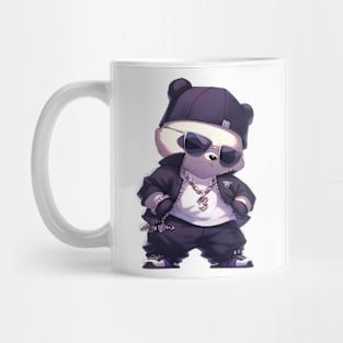 Thuggin' in Style: Chibi Panda's Track Suit Tales Mug